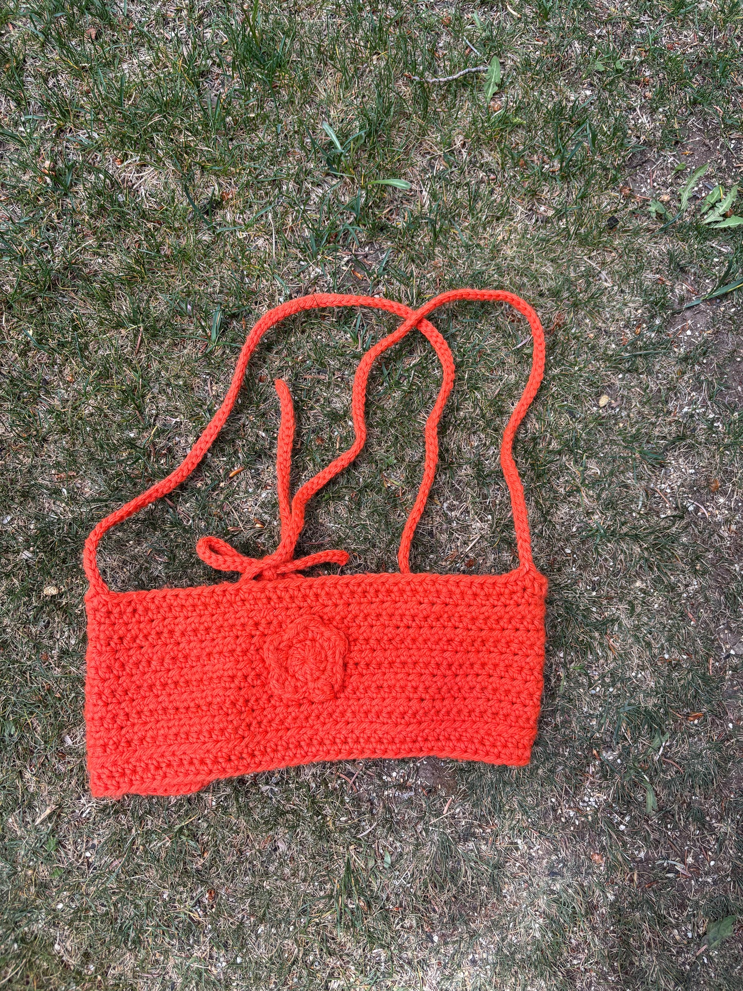 orange flower top
