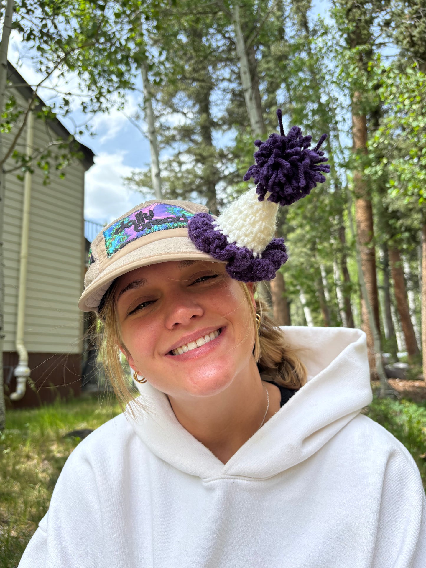 tiny party hat clip