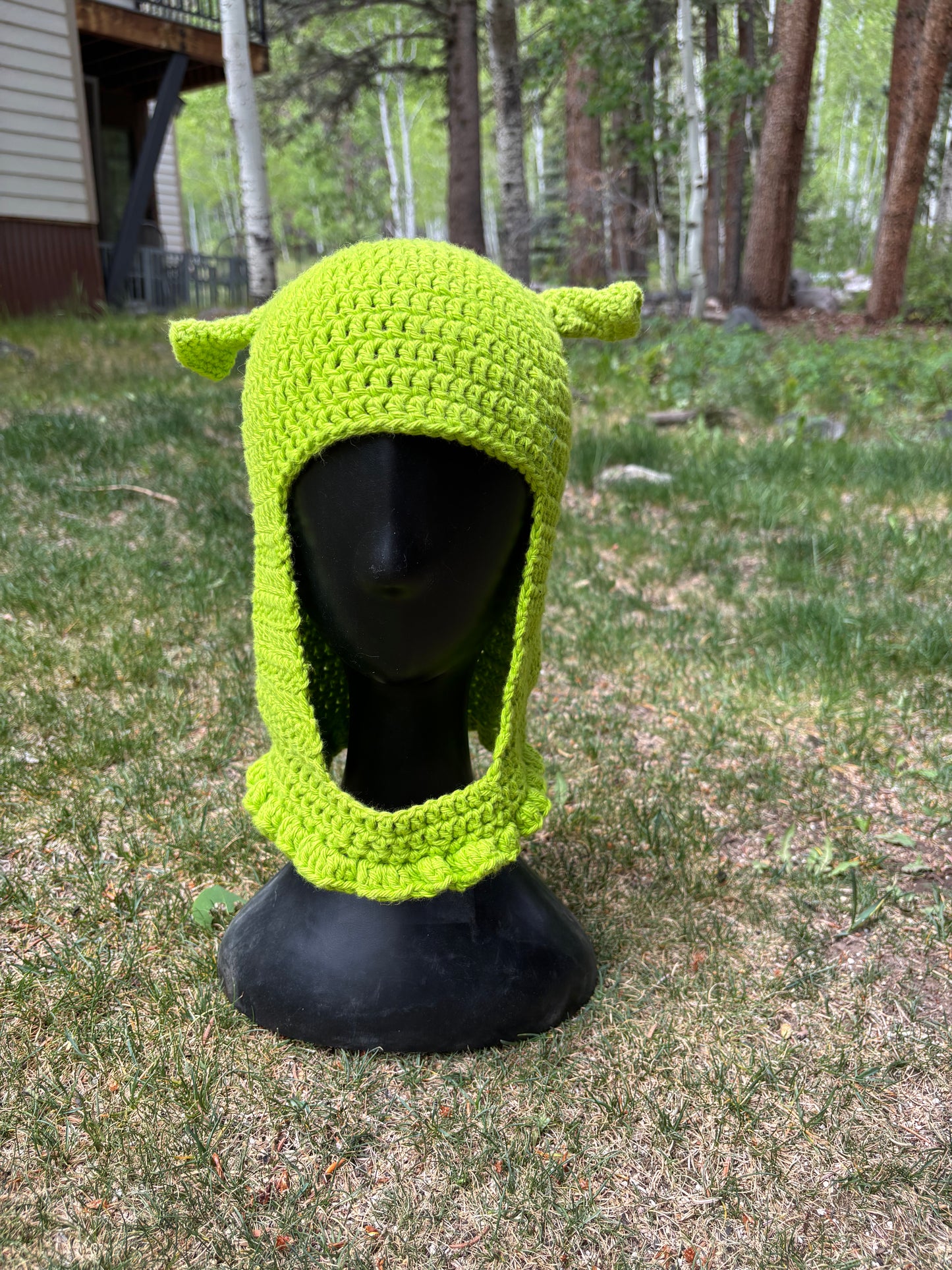 Shrek balaclava