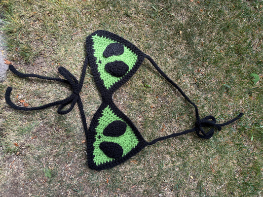 Alien bikini top