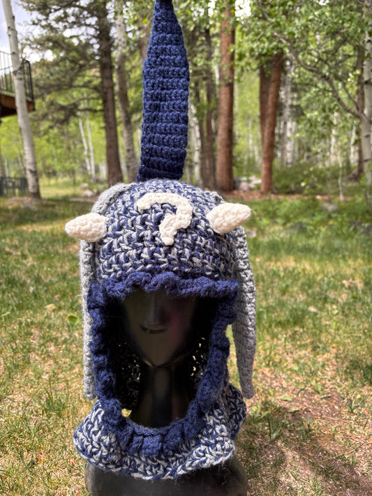 Three horn Tipper balaclava