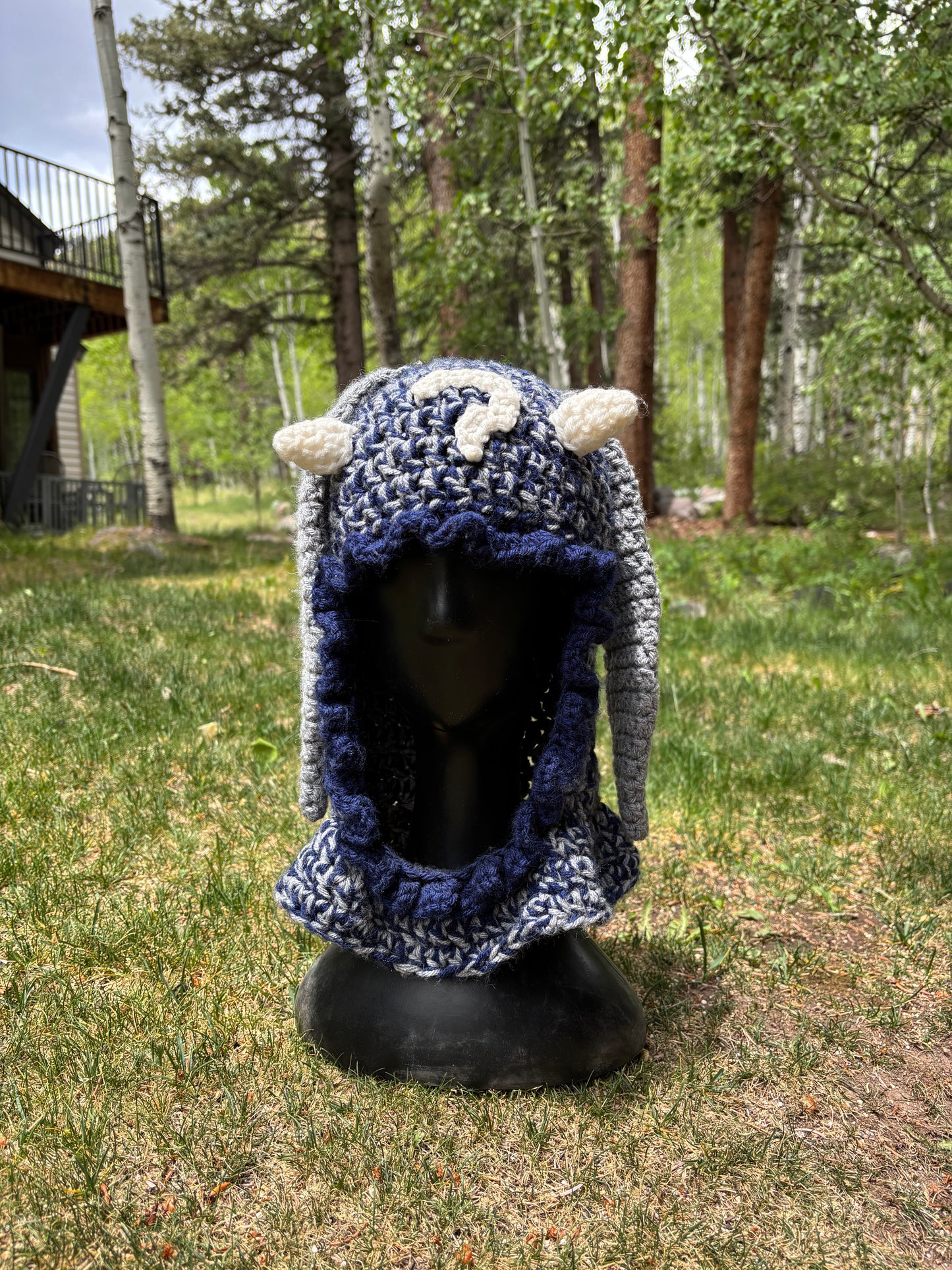 Three horn Tipper balaclava