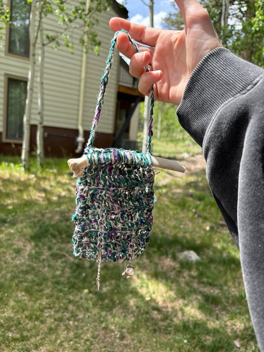 Bone earring holder/ decoration