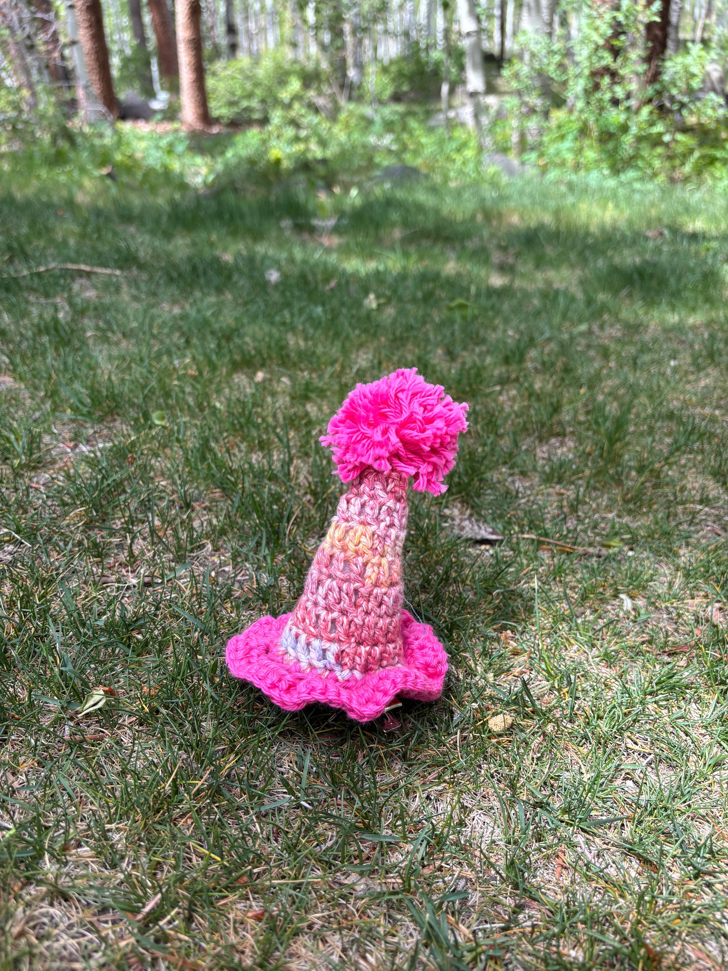 tiny party hat clip