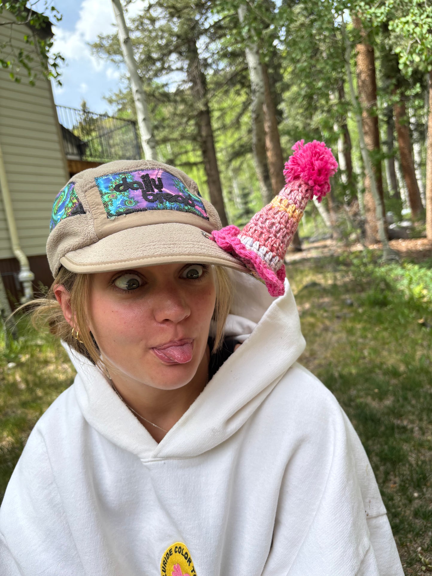 tiny party hat clip